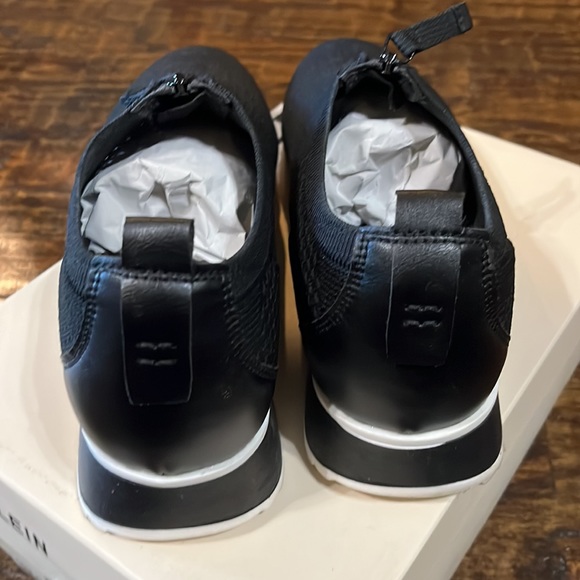 Anne Klein Terri Sporty black knit casual Sneakers - Picture 11 of 12